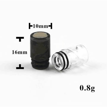 EGO 510 Transparent Drip Tip avec embouchure à écoulement de vis